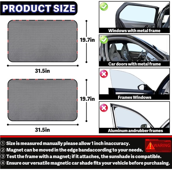 Car Window Sunshield - Picture 6 of 8